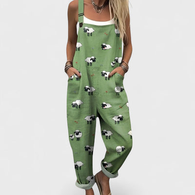 Anja - Komfortabel og elegant jumpsuit med blød pasform