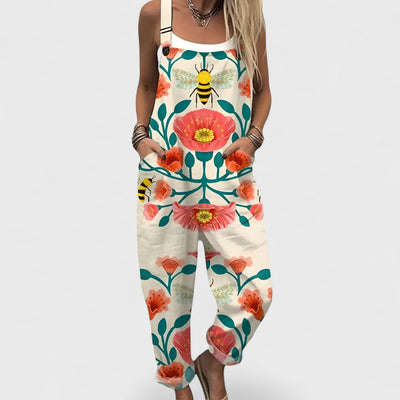 Anja - Komfortabel og elegant jumpsuit med blød pasform