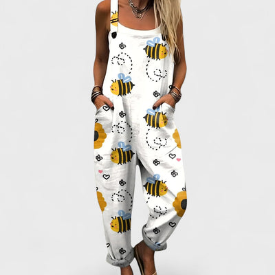 Anja - Komfortabel og elegant jumpsuit med blød pasform