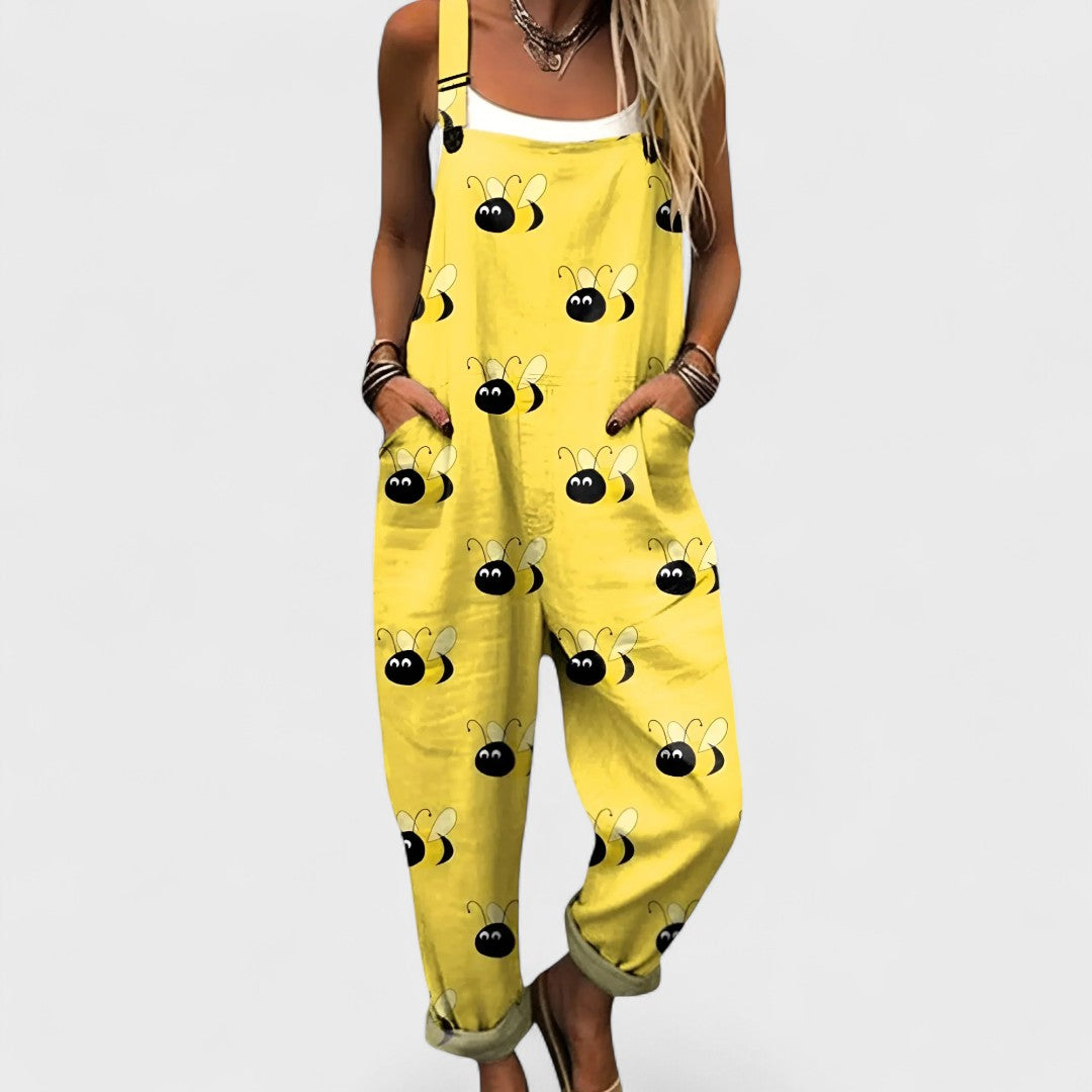 Anja - Komfortabel og elegant jumpsuit med blød pasform