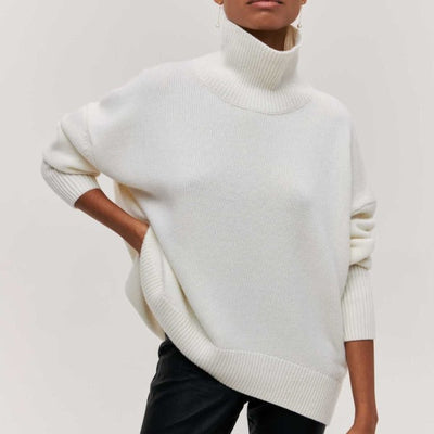Katrielle - hyggelig rullekrave sweater