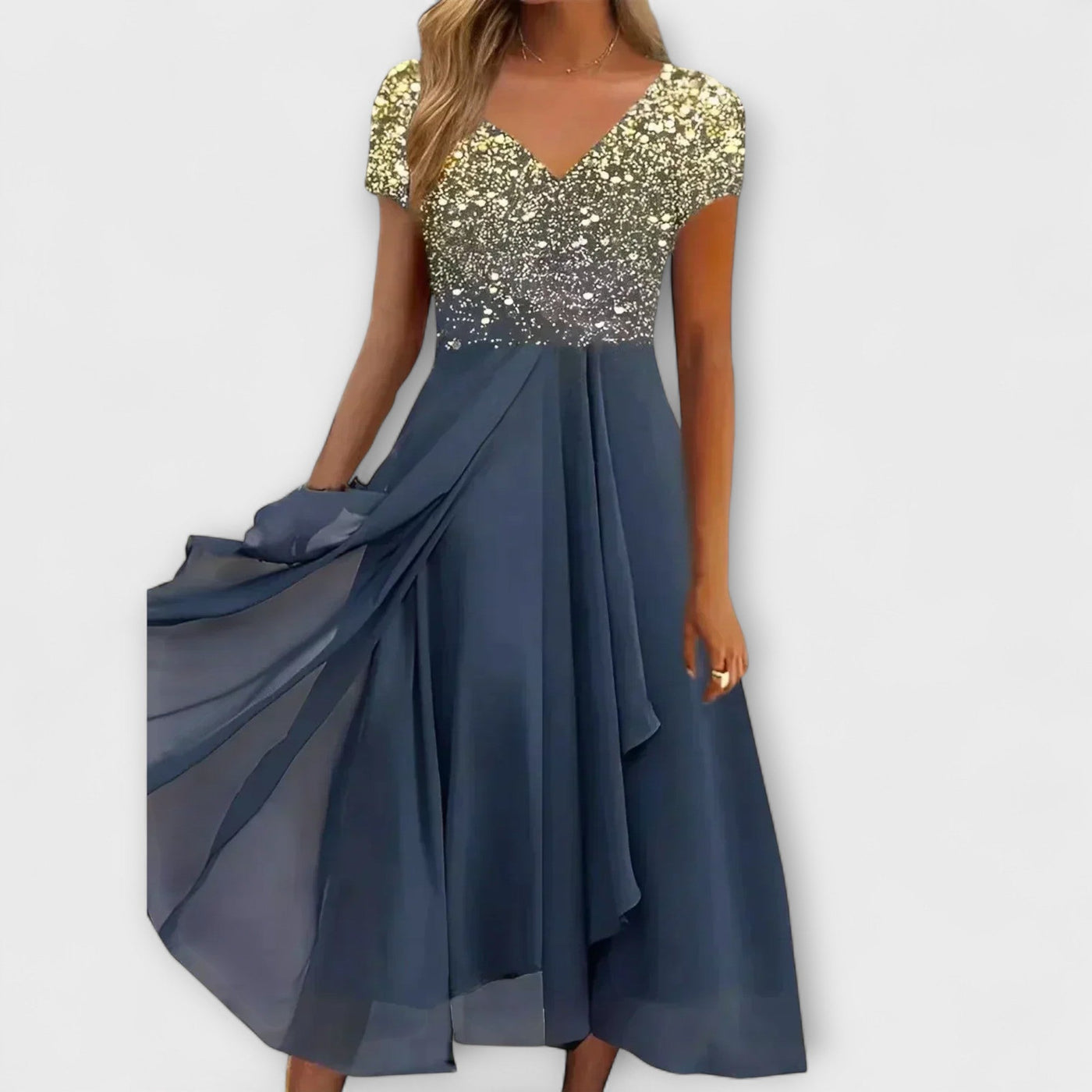 Lara - Dame Chiffon Partykjole