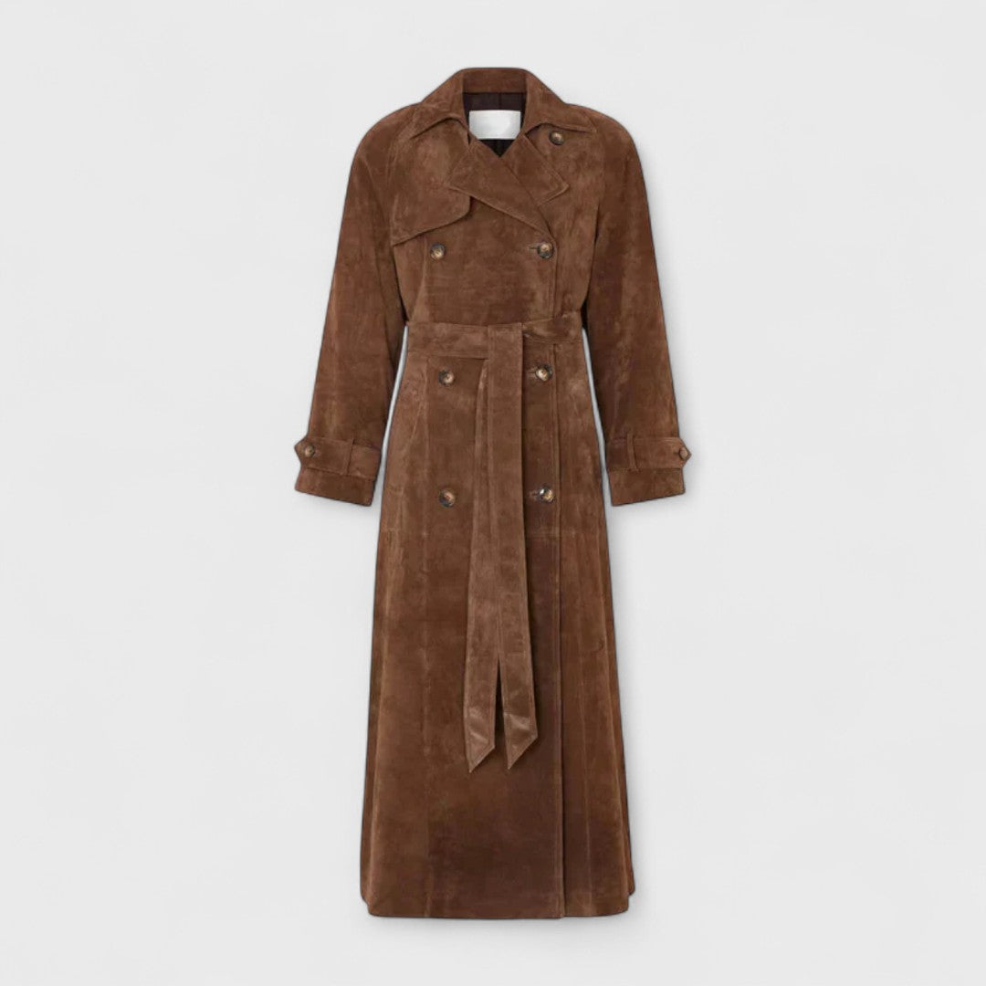 Veronika - Elegant trenchcoat med høj krave
