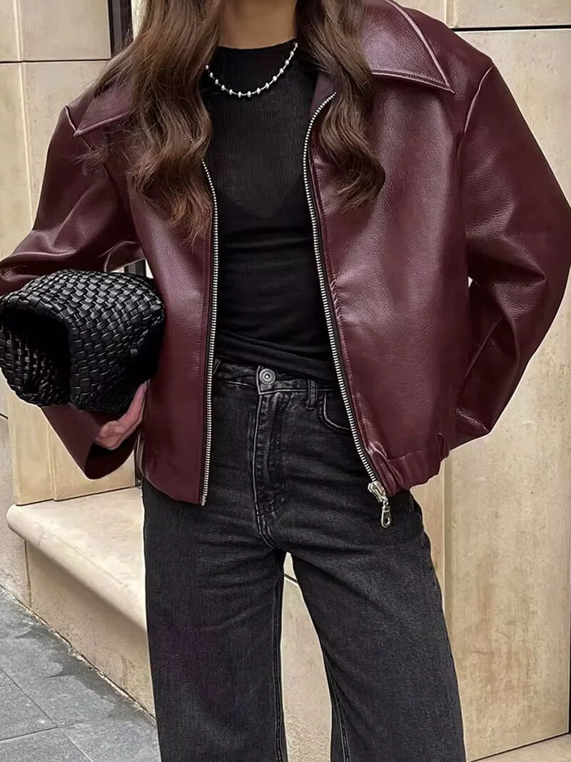 Romy læderjakke