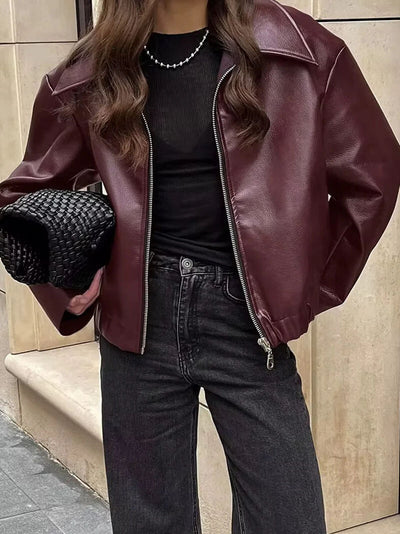 Romy læderjakke