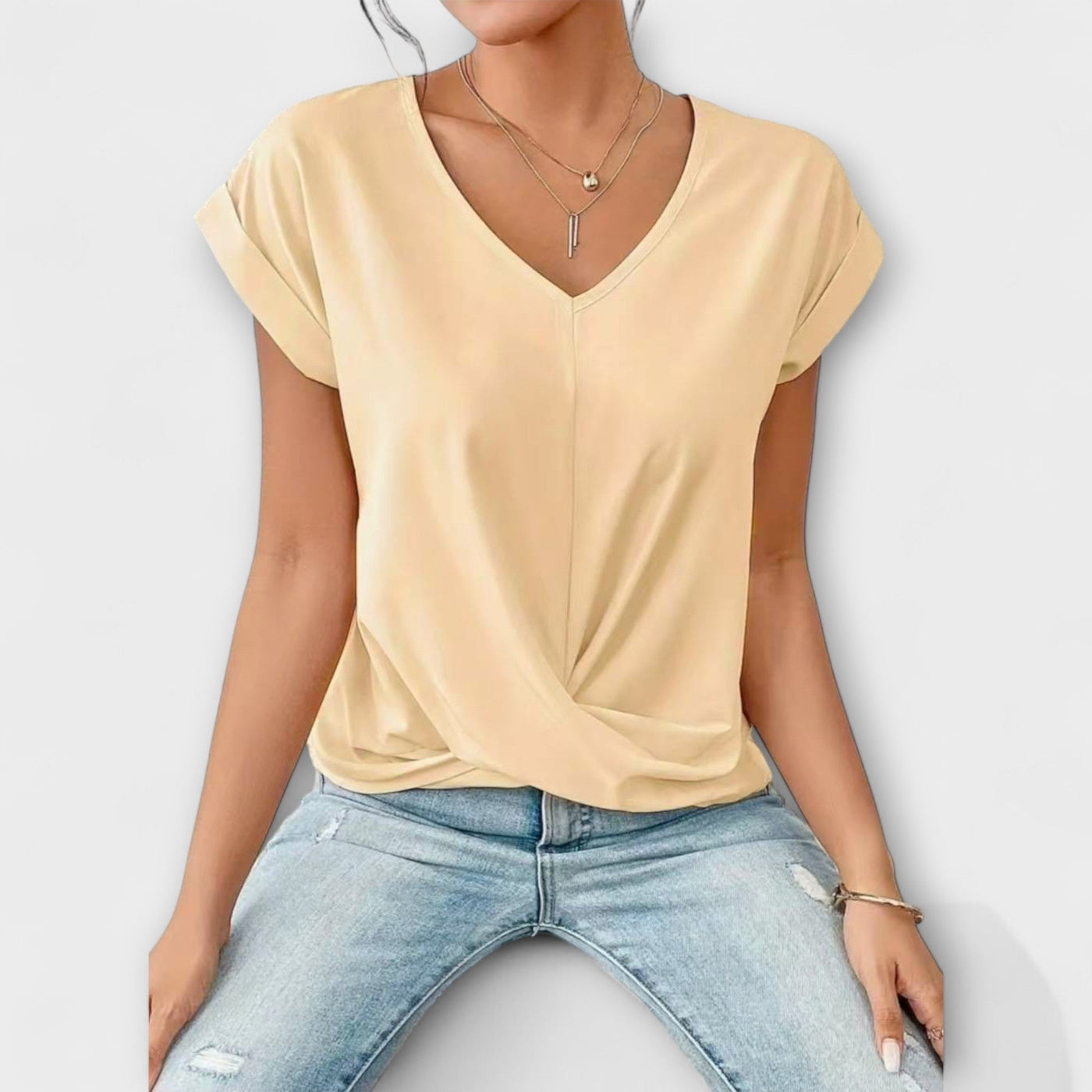 Eloise - V-udskæring Top