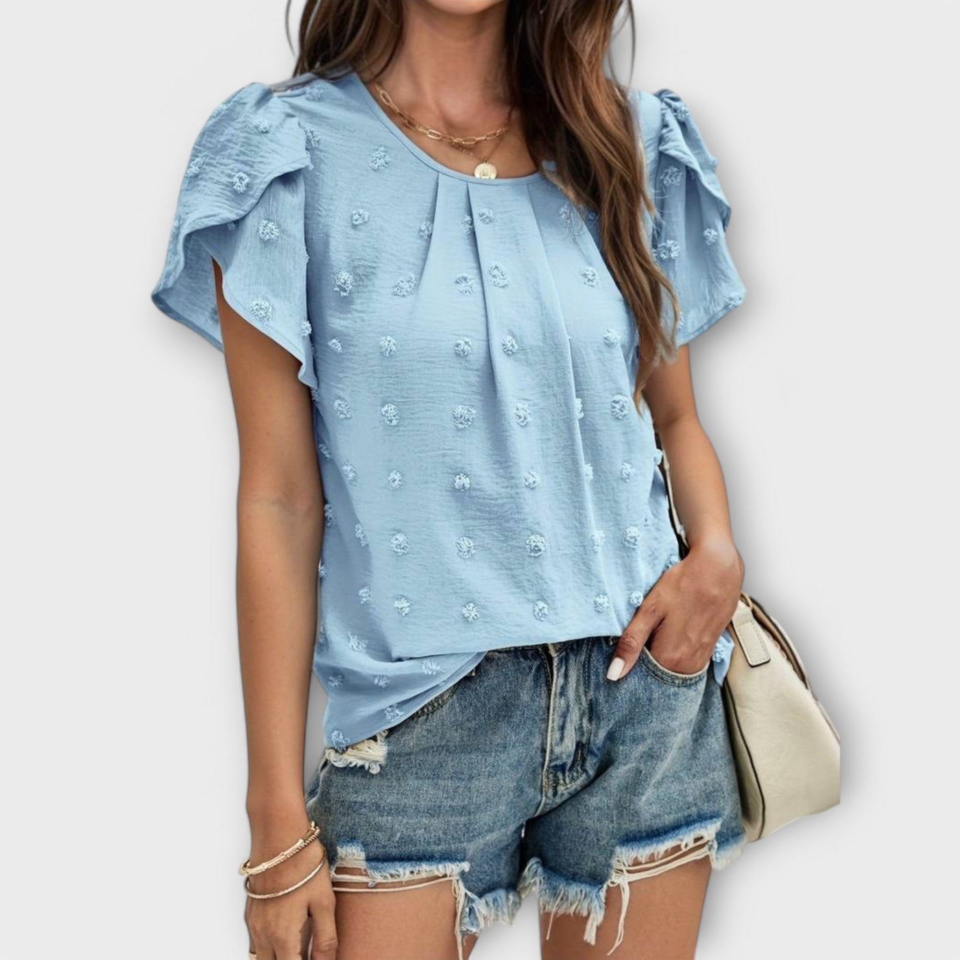 Charlotte - Den perfekte polka-dot bluse