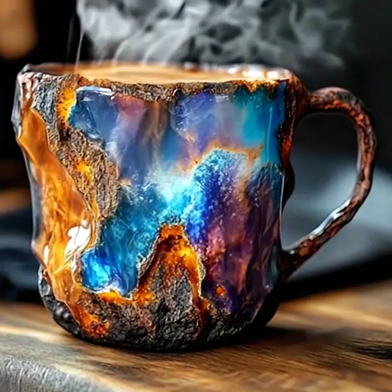 CrystalMug - Mineral Krystal Kaffe Kopper
