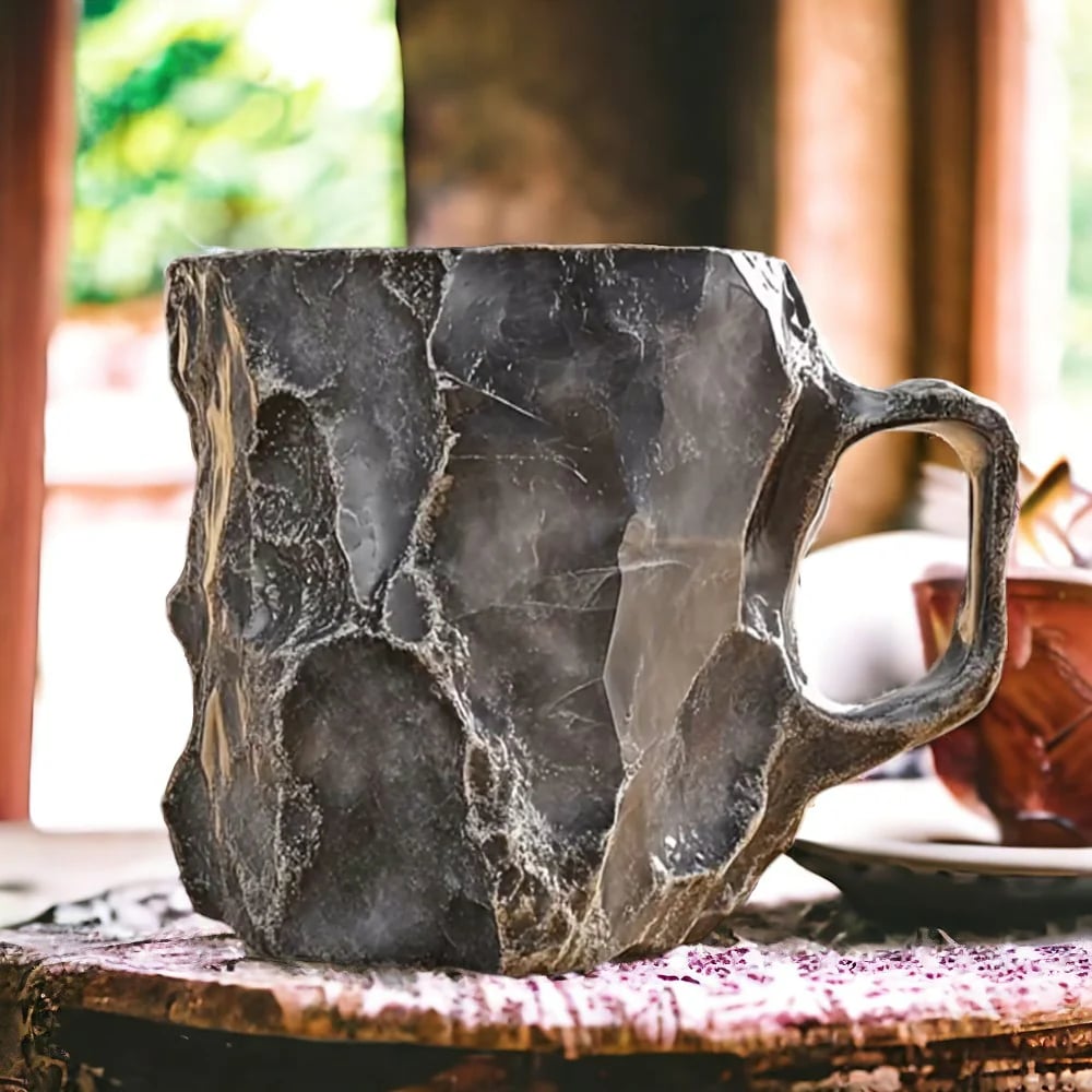 CrystalMug - Mineral Krystal Kaffe Kopper