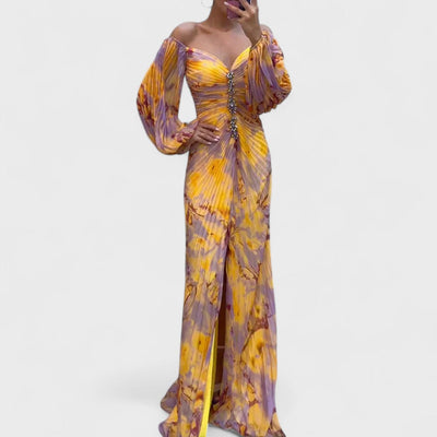 Kristine - Elegant kjole med V-hals