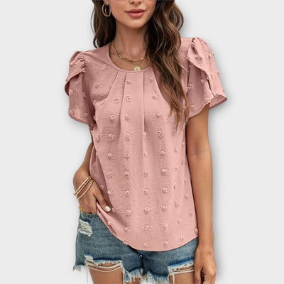 Charlotte - Den perfekte polka-dot bluse