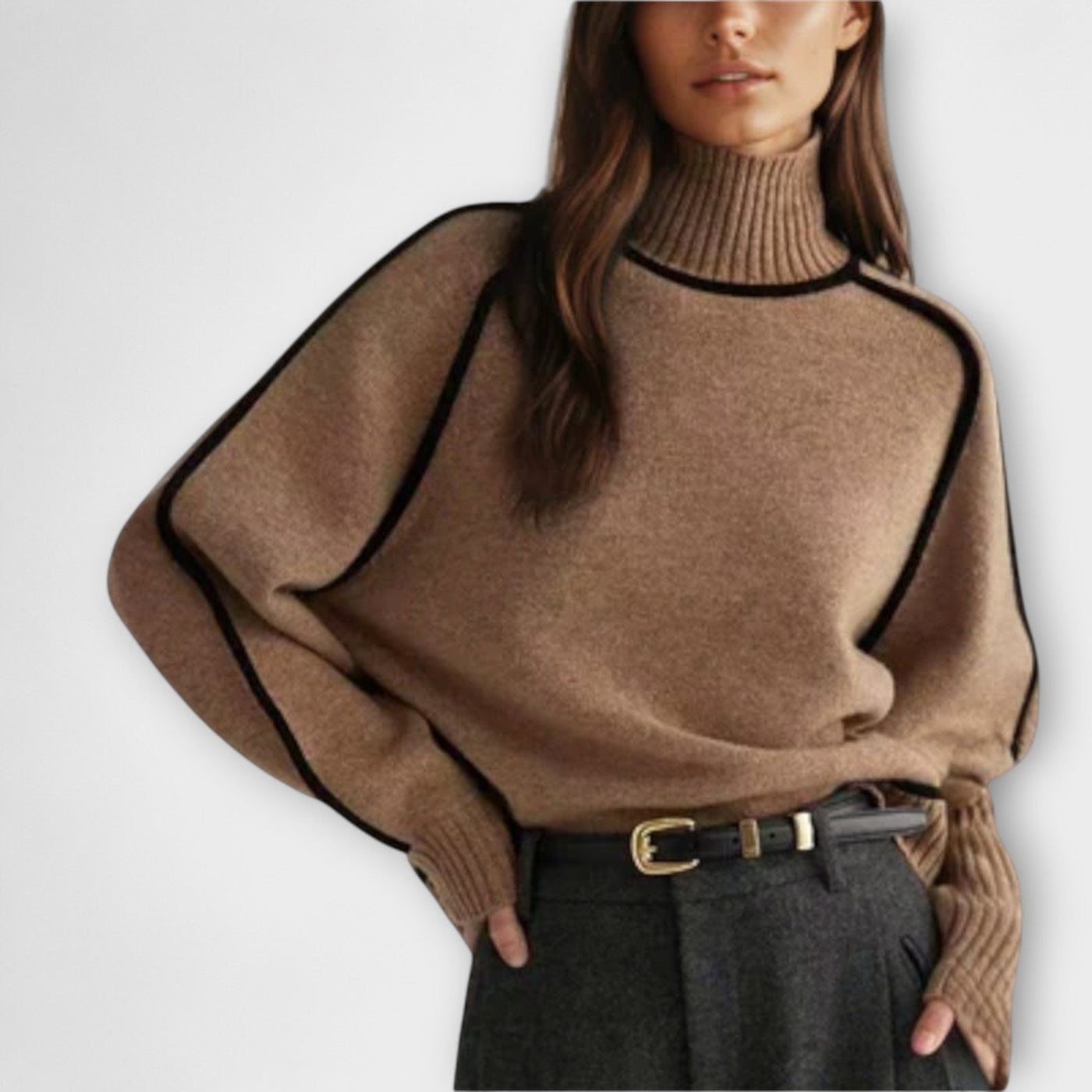 Emilie - Blødere & mere elegant rullekrave sweater