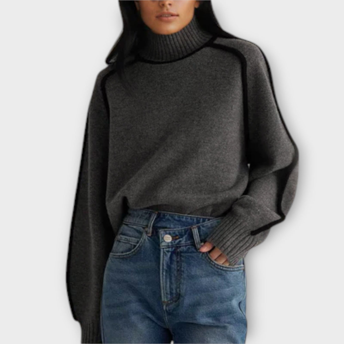 Emilie - Blødere & mere elegant rullekrave sweater