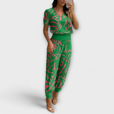 Irmelin – Elegant Sæt Med Top Og Bukser