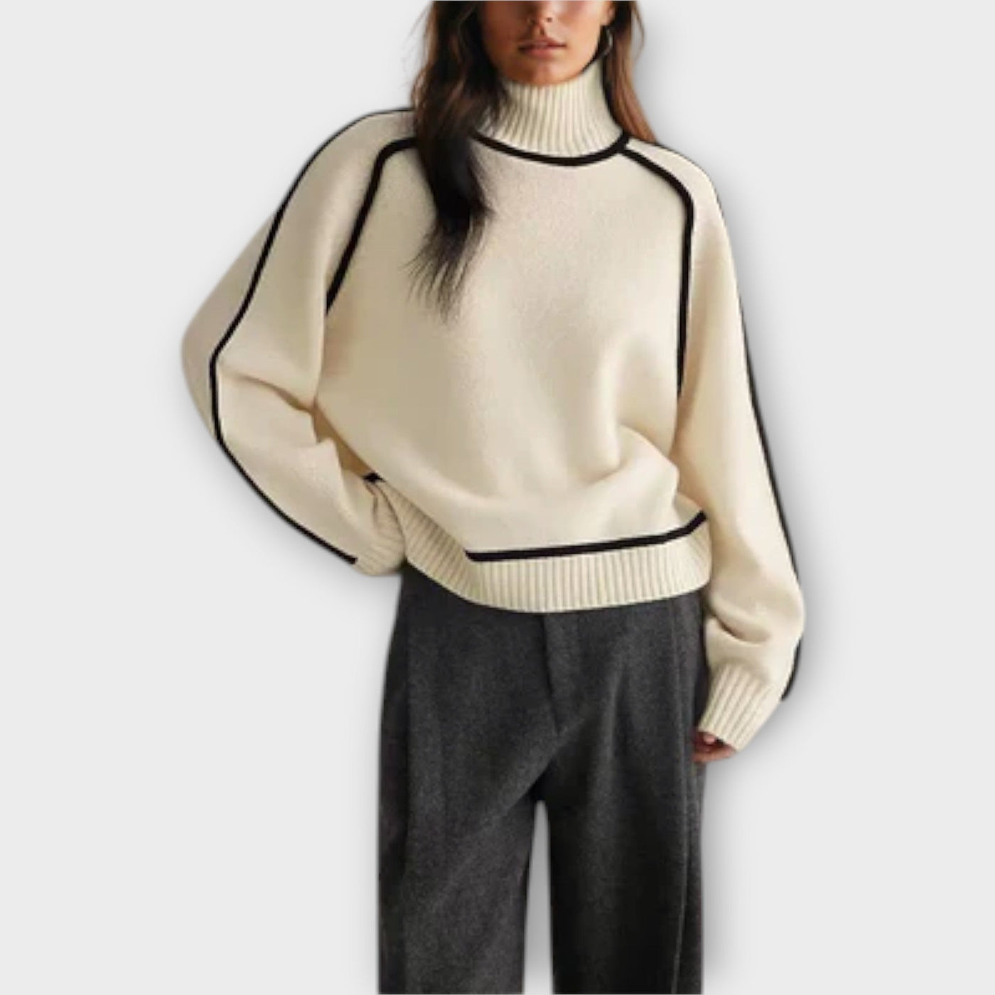 Emilie - Blødere & mere elegant rullekrave sweater