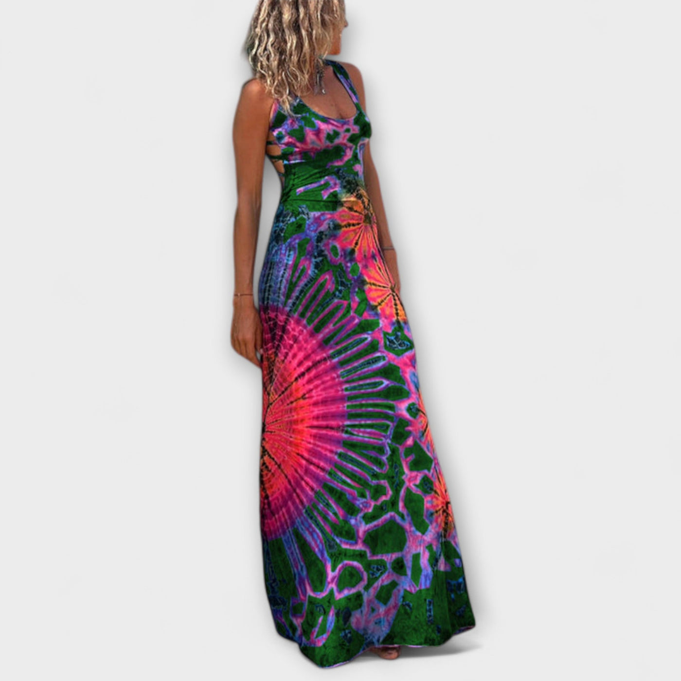 Ronja - La Bamba Tie-Dye Print Maxikjole