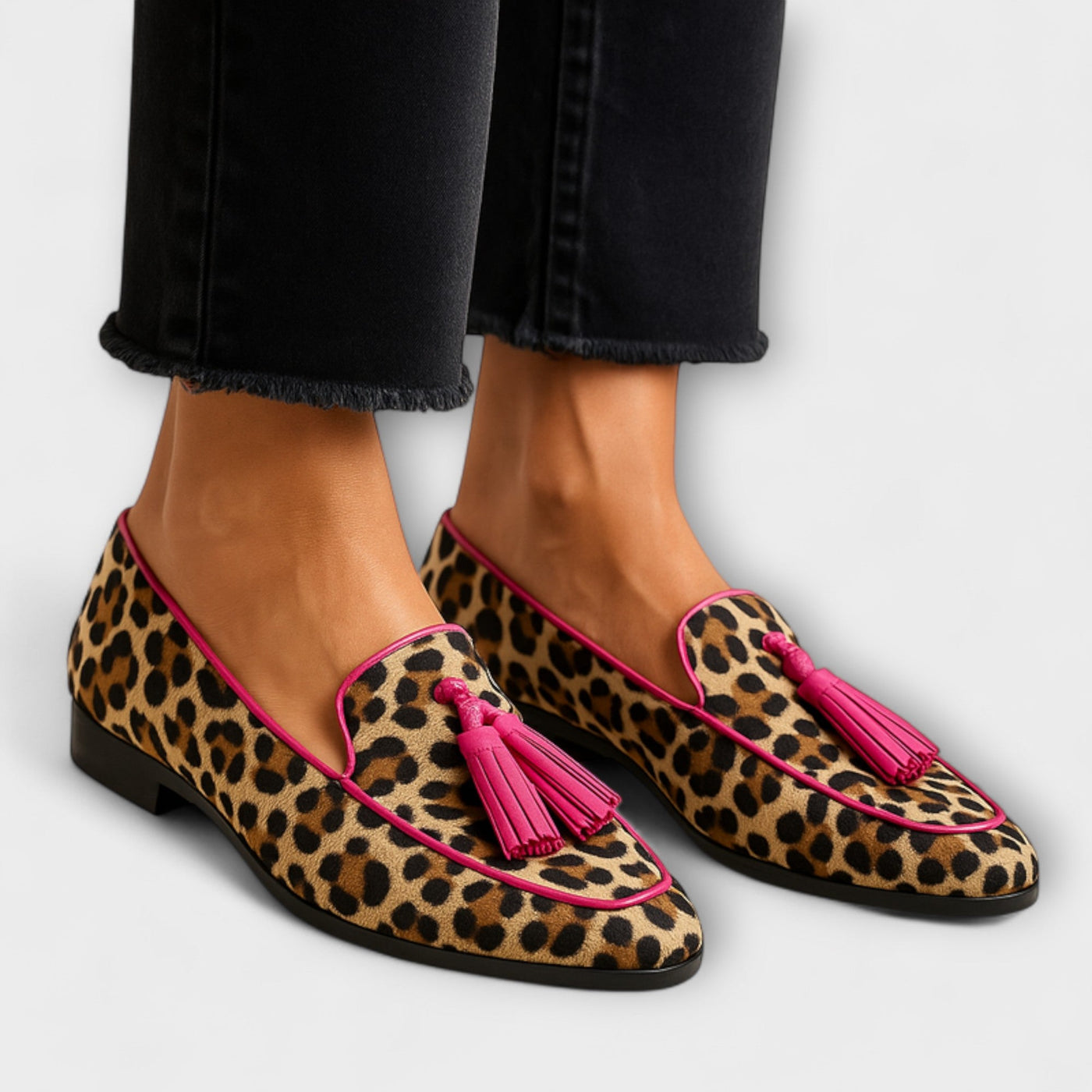 Lana - Slippers med kvaster