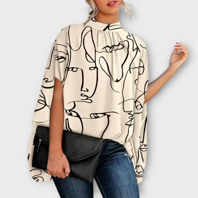 Jacqueline - Alsidig Aftenbluse