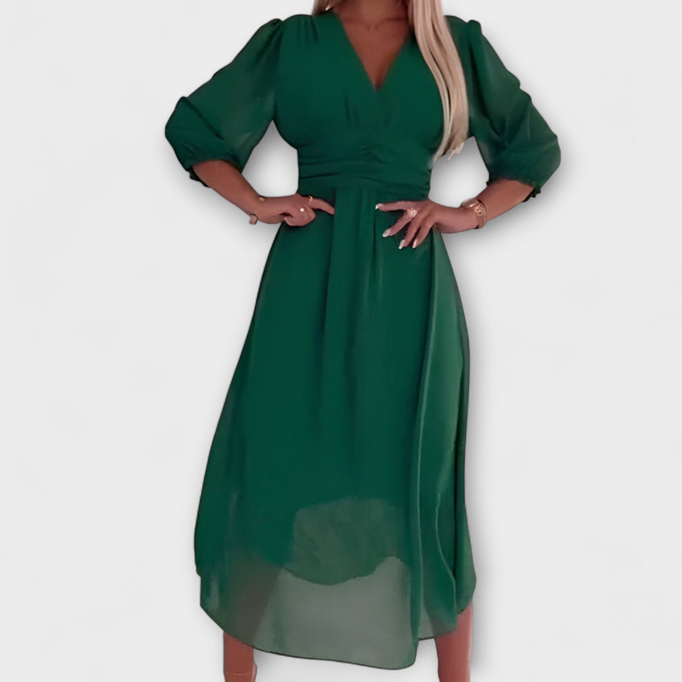 Nia - Stilfuld Wrap Kjole