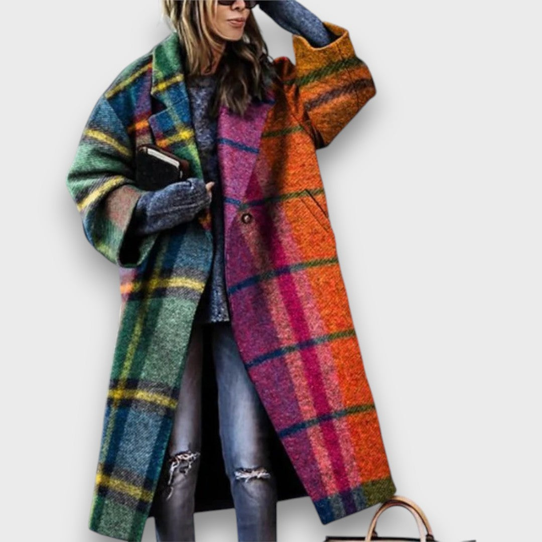 Fioren – Lang frakke i oversized stil