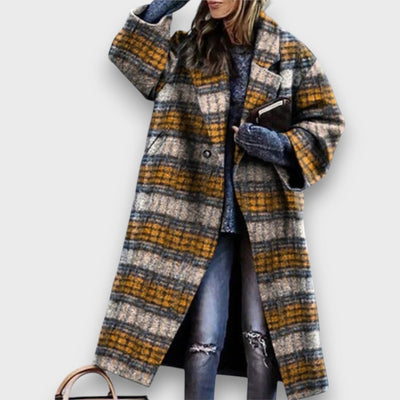 Fioren – Lang frakke i oversized stil