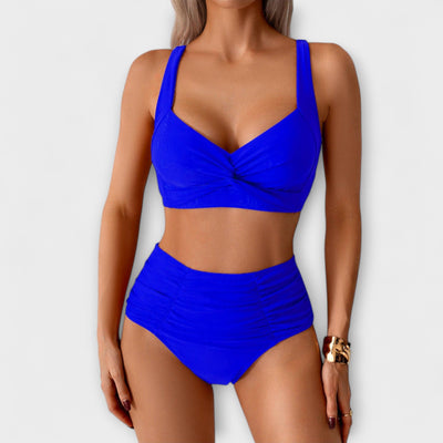 Zoe - Rynket Bandeau Badedragt