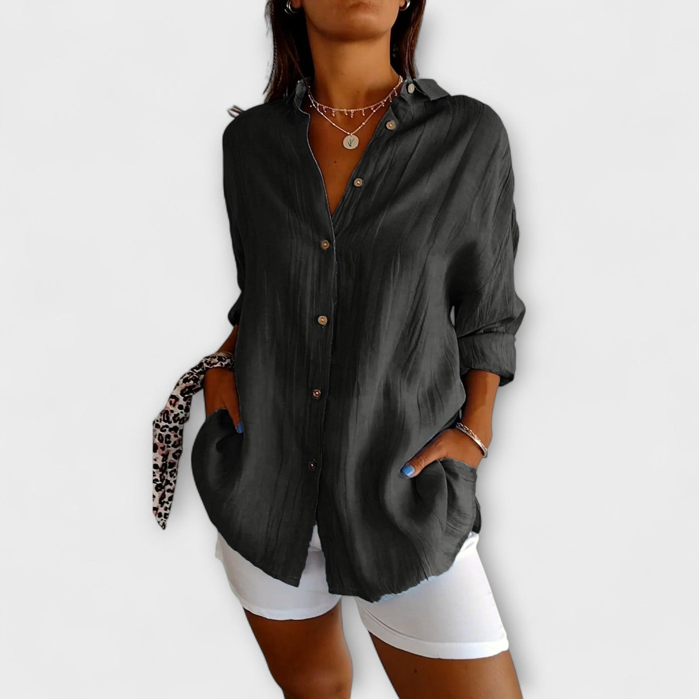 Saskia - Elegant Bluse til Kvinder