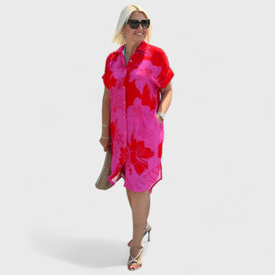 Naomi – Kjole med blomsterprint