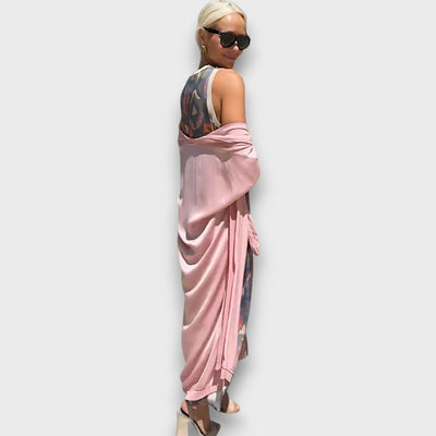 Elveria – Maxi kjole med cardigan