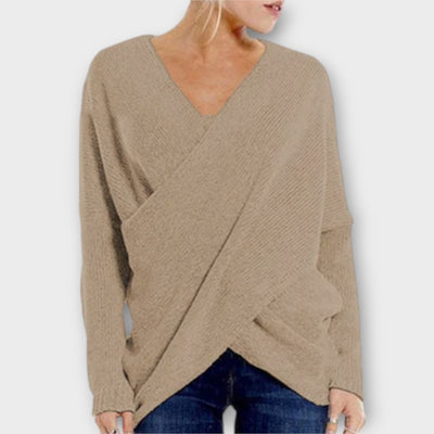 Heidi - Krydsende Pullover
