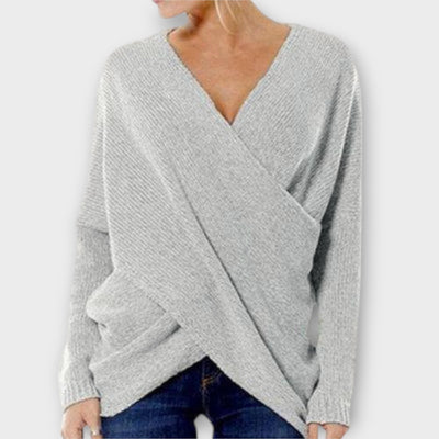 Heidi - Krydsende Pullover
