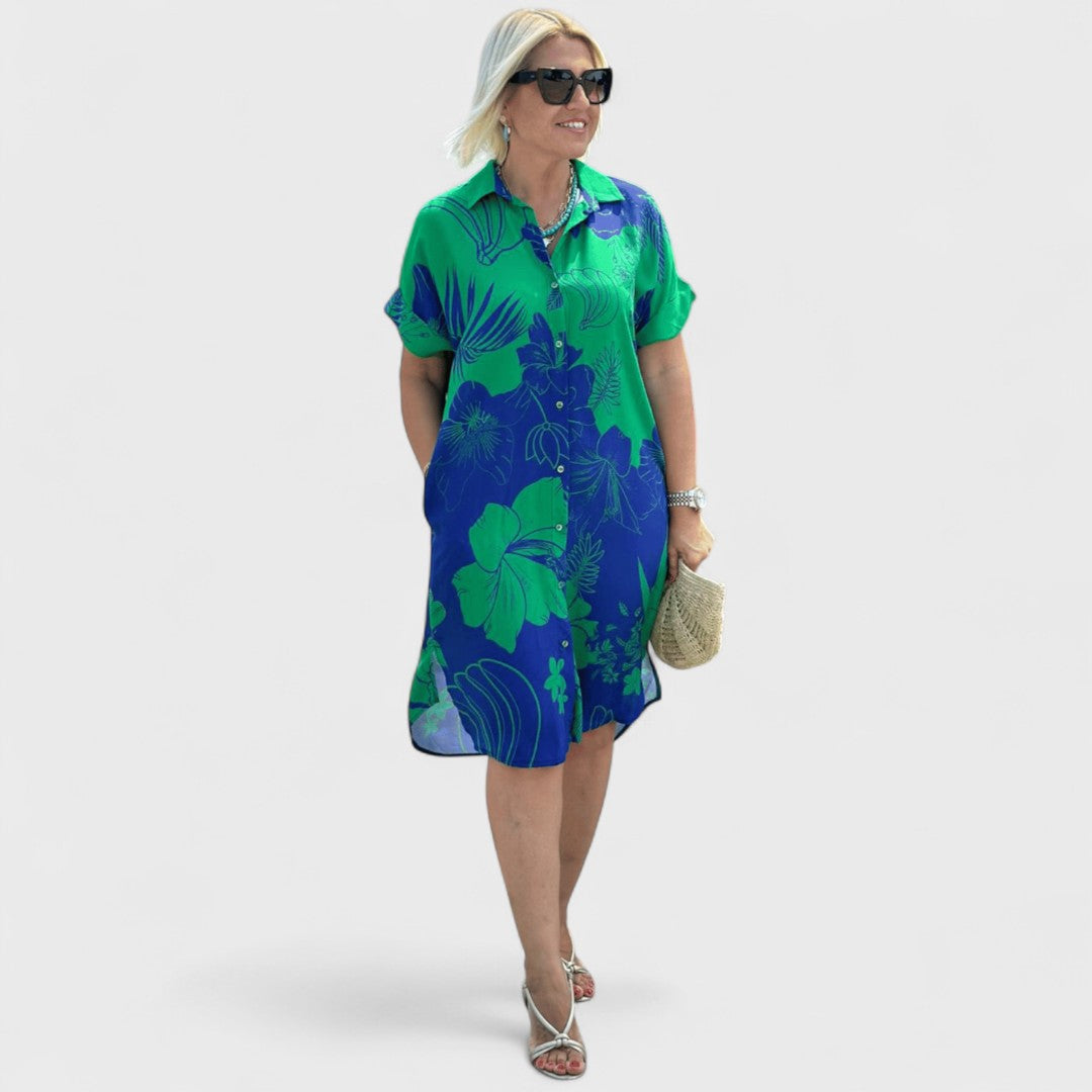Naomi – Kjole med blomsterprint